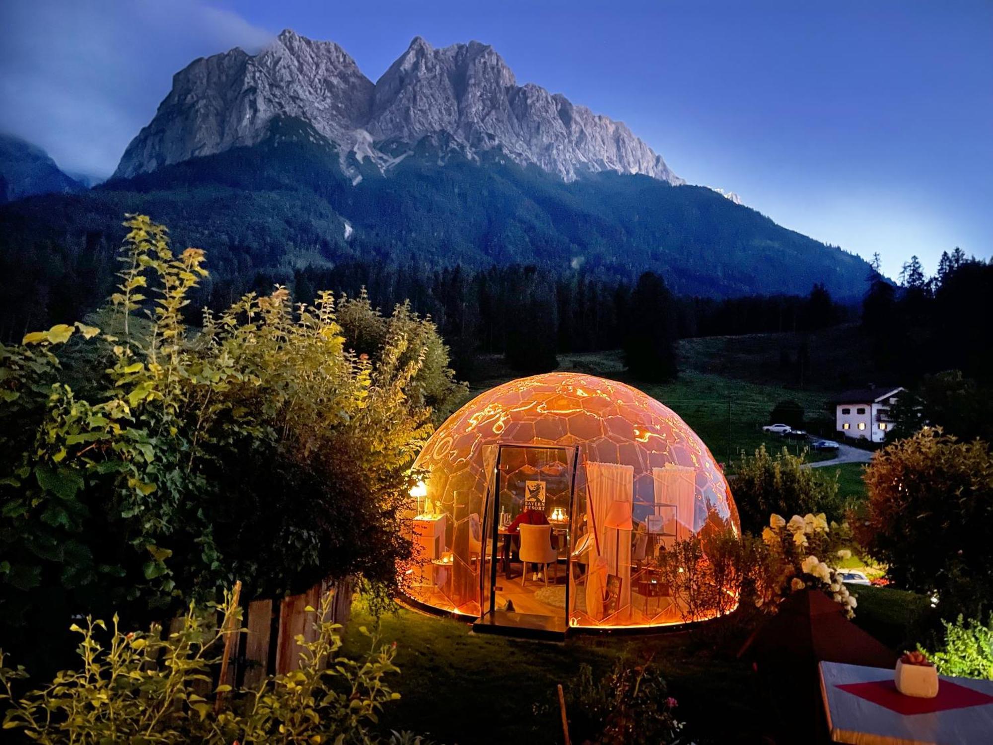 Bayern Resort Hotel - Adults Only - Mit Zugspitzblick - Eibsee-Naehe - Wellnessbereich - Naturpool Im Sommer Grainau Extérieur photo