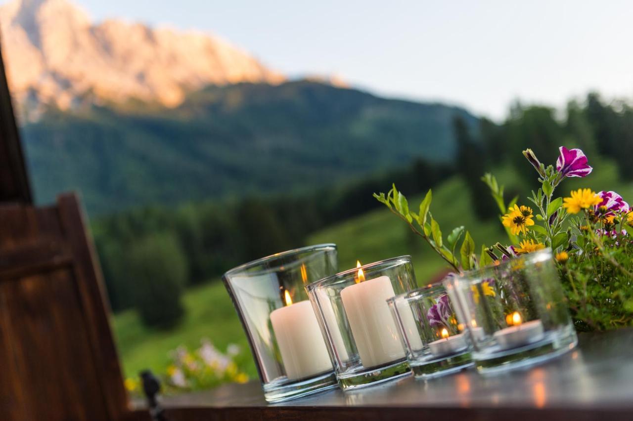 Bayern Resort Hotel - Adults Only - Mit Zugspitzblick - Eibsee-Naehe - Wellnessbereich - Naturpool Im Sommer Grainau Extérieur photo